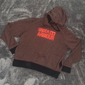 EUC womens UA threadborne hoodie